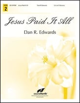 Jesus Paid It All Handbell sheet music cover